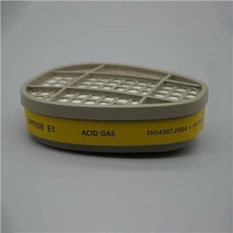 Polygard Brand Hot Selling Mask CE Certificate TPR Organic Ammonia Acid Toxic Chemical Gas Filter Vapor Defense Half Face Gas Respirator